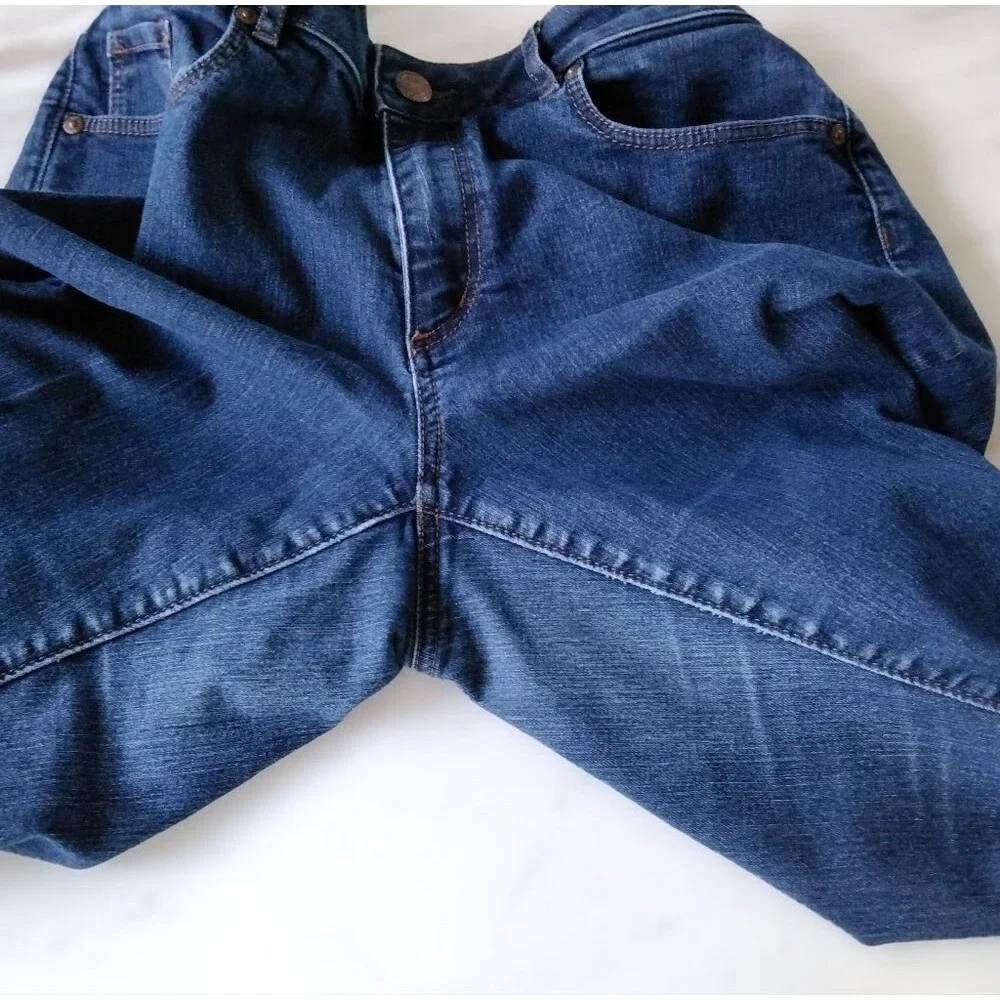Ann Taylor LOFT Curvy Skinny Ankle Jeans Sz 31/12